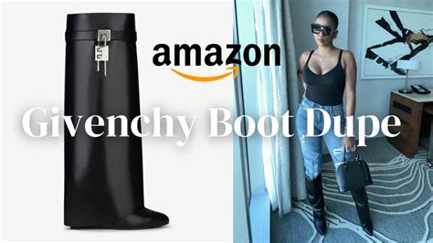 givenchy shark boots dupe shein|givenchy shark lock boots dupe.